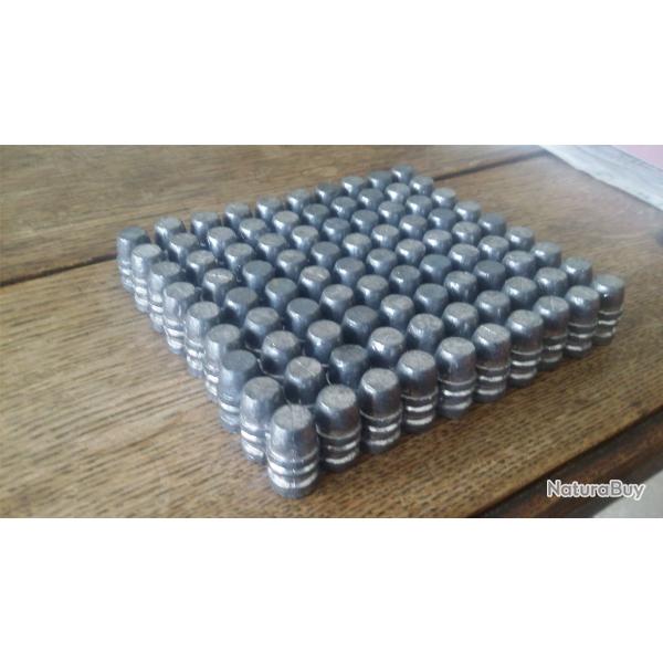 PROMO! 25 balles ogivales pour Colt, Pietta ou Uberti, diam�tre .454, 255 grains (16,5g), plomb pur