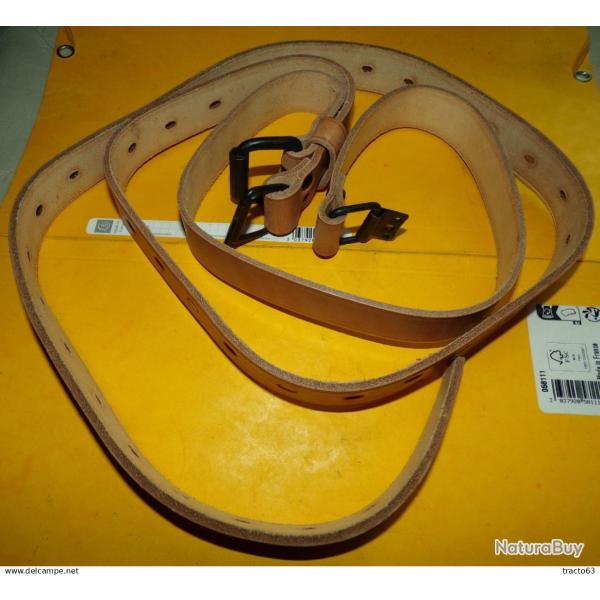 ARMEE AMERICAINE U.S : SANGLE EN CUIR  POUR TELEPHONE EE8 , DATE ANNEE 1953 ENVIRON , ETAT NEUF VOIR