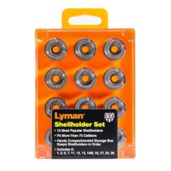 Jeu de 12 shell holders Lyman