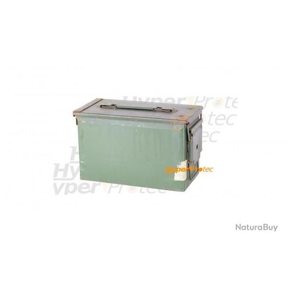 Caisse m�tal de munitions avec ouverture frontale