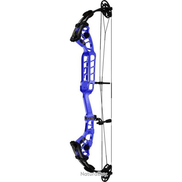 SANLIDA - Arc � Poulies HERO 10 II 37" 30-40 # DROITIER (RH) 28.5"-31.5" ANODIZED COBALT BLUE