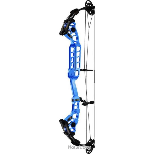 SANLIDA - Arc � Poulies HERO 10 II 37" GAUCHER (LH) 40-50 # 28.5"-31.5" ANODIZED LAKE BLUE