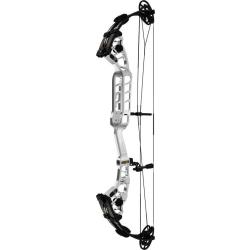 SANLIDA - Arc &agrave; Poulies HERO 10 II 37" DROITIER (RH) 40-50 # 28.5"-31.5" ANODIZED SILVER