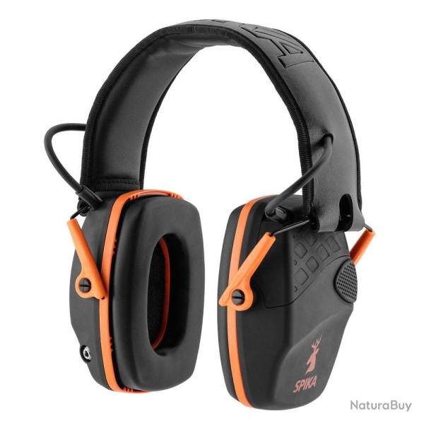 Casque Amplifi� Spika - Protection Auditive Active - R�duction de Bruit - Confort et S�curit� en Cha