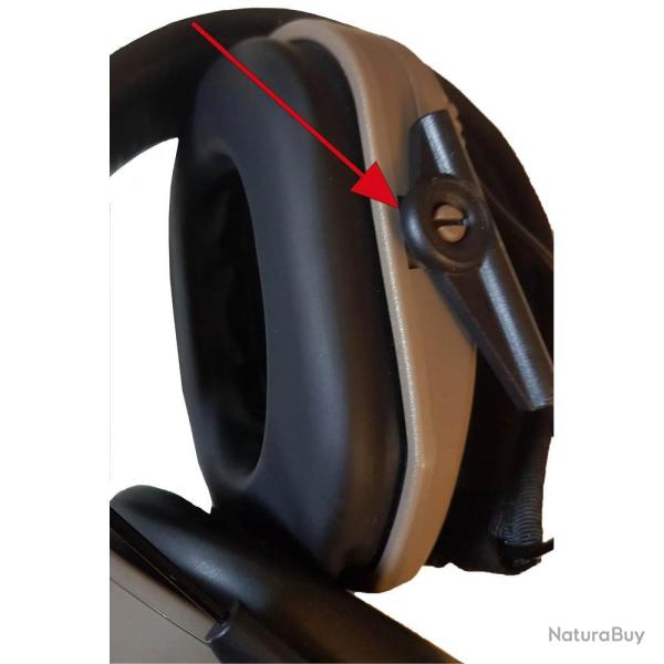 Paire de Coussinets en Gel Walkers Razor - Confort Sup�rieur - R�duction des Pressions - Pour Casque