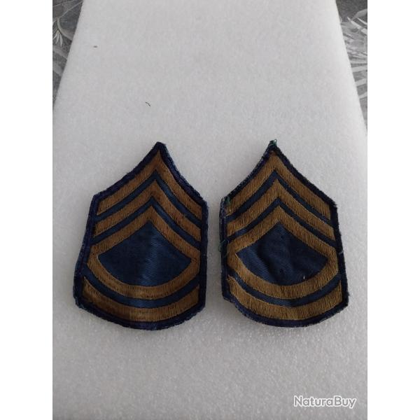 Lot de grades arme us FIRST SERGEANT ORIGINAL