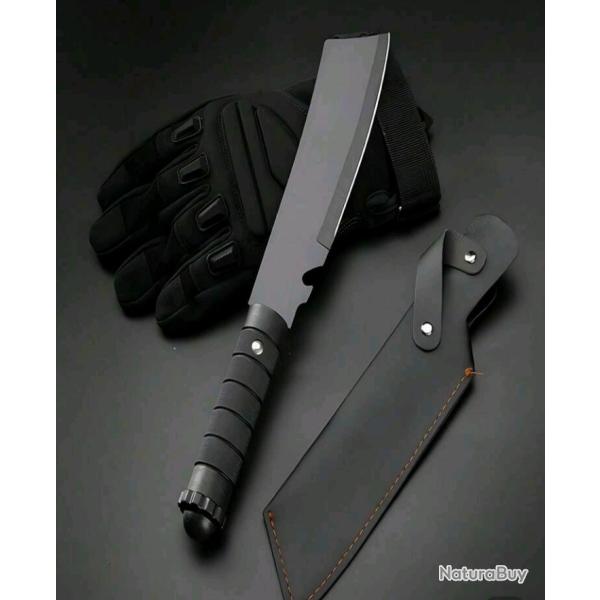 Machette, coupe-coupe Acier multicouches 9CR18 inoxydable !