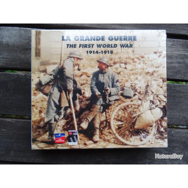 coffret de 3 cd  chants de la grande guerre neuf