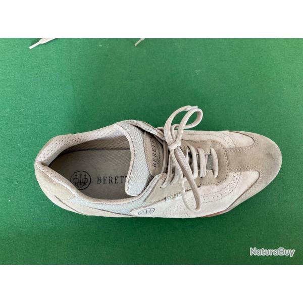Tennis Beretta, 41 cuir et daim