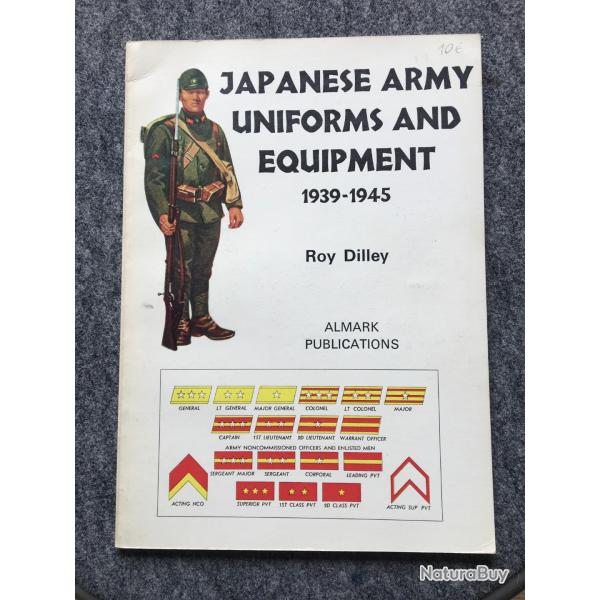 Fascicule reli� Japanese Army Uniform and Equipment 1939-1945