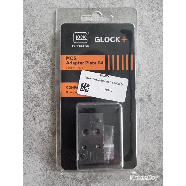 Plaque adaptatrice GLOCK MOS 04 (Leupold Delta Pro - Eotech - Vortex Defender CCW) 70342 MOS Adapter