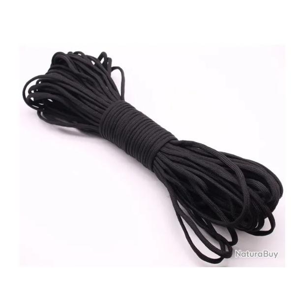 Paracorde - Noir - 30m