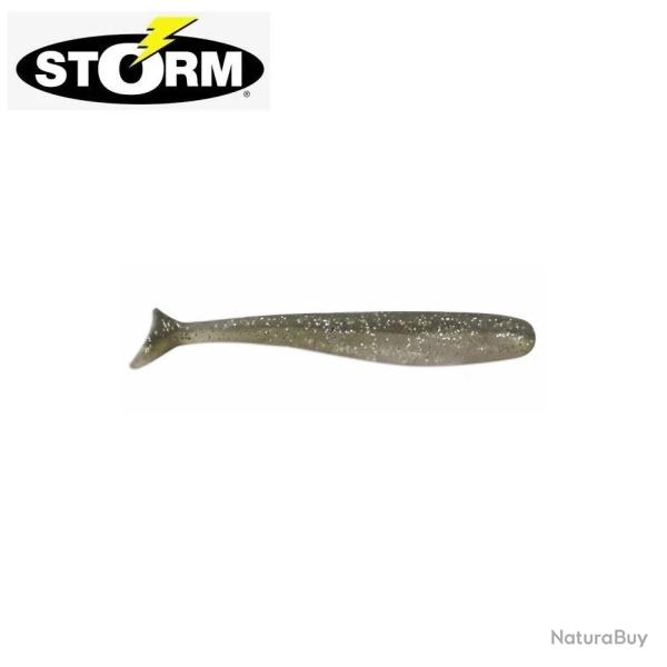 Leurre souple Storm So-Run Makan Minnow 4" 10cm Bulk Pearl Shad par 2