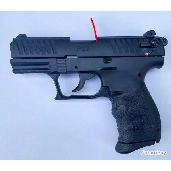 Pistolet WALTHER P22 Q - PAK 9mm - Black
