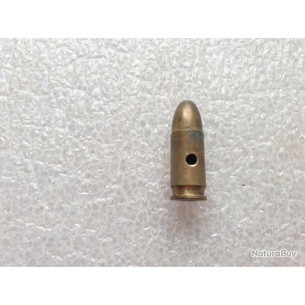 Cartouche 9mm neutralis�e fran�aise RY-BD dat�e 1955 (27.TE)