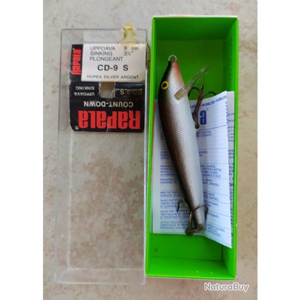 LEURRE RAPALA 9CM HOPEA