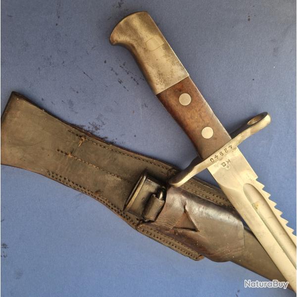 BAIONNETTE SUISSE DENTS DE SCIE  REF 67