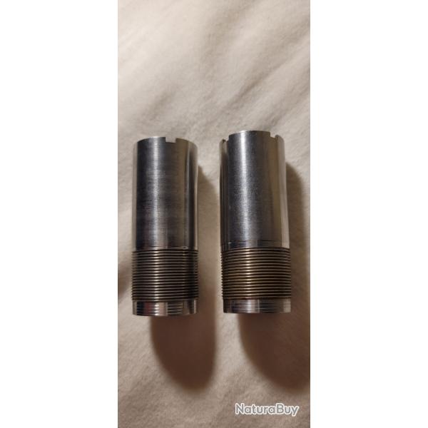 Lot 2 chokes remington FULL + 1/2 calibre 12