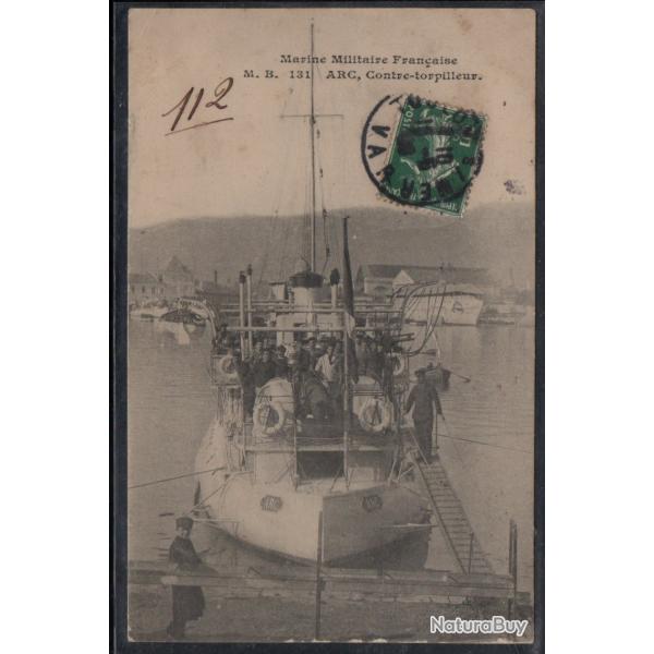 CPA - Marine Militaire Fran�aise - M.B.131 ARC, Contre - torpilleur- N�3836
