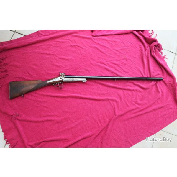 Fusil de chasse � broches juxtapos� calibre 20