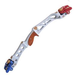 GILLO - Poign&eacute;e GT&nbsp;ILF -&nbsp;25" GAUCHER (LH) ARGENT ROUGE + BLEU