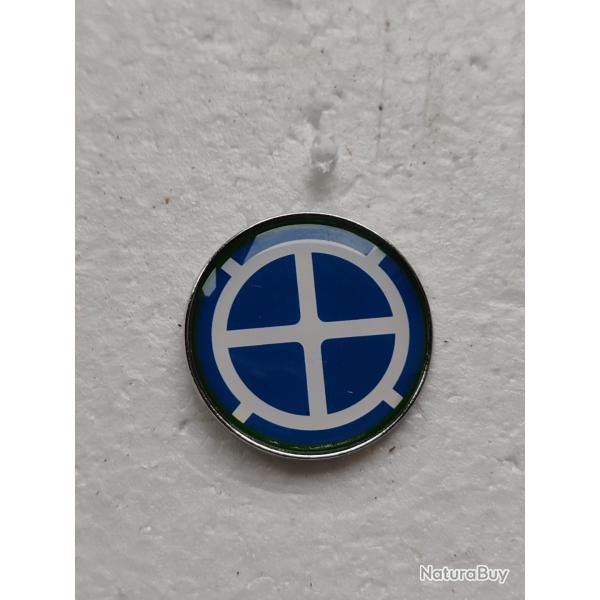 BROCHE METAL DE LA 35 EME DIUS