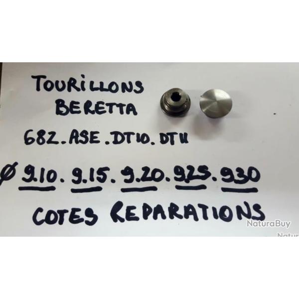 TOURILLONS POUR FUSILS BERETTA calibres 12 et 20 Mod�les: 682/DT10/DT11Acier