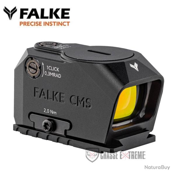 Viseur Point Rouge FALKE CMS Empreinte Glock MOS et Picatinny