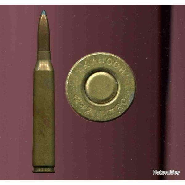 .242 Vickers Nitro Express - TRES RARE cartouche anglaise - marquage : KYNOCH 242 - �tui 61 mm