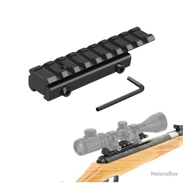 Adaptateur Rail 11 mm vers 20 mm Picatinny - SKX INDUSTRIES