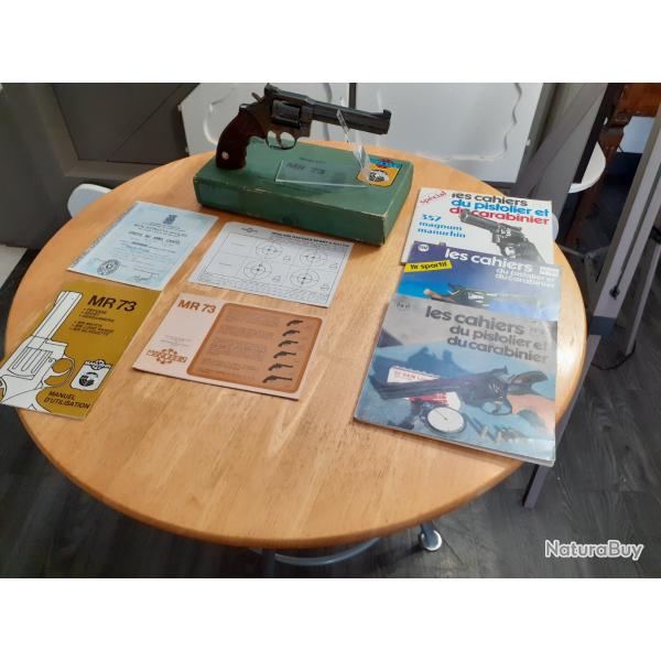 REVOLVER MANURHIN MR73 SPORT 5 pouces 1/4 (fabrication MANURHIN)