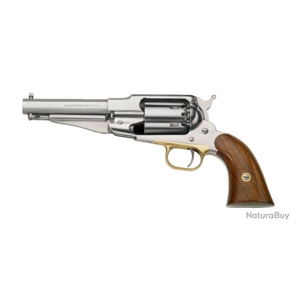 Pistolet poudre noire F.LLI PIETTA cal.44 pn 1858 rm inox new sheriff