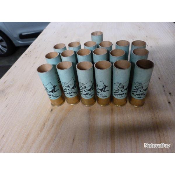 tuis vide de cartouches de chasse en carton