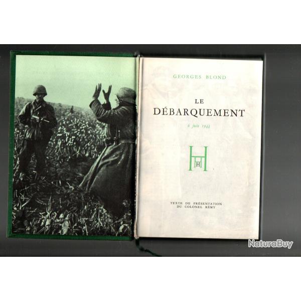 le d�barquement de georges blond