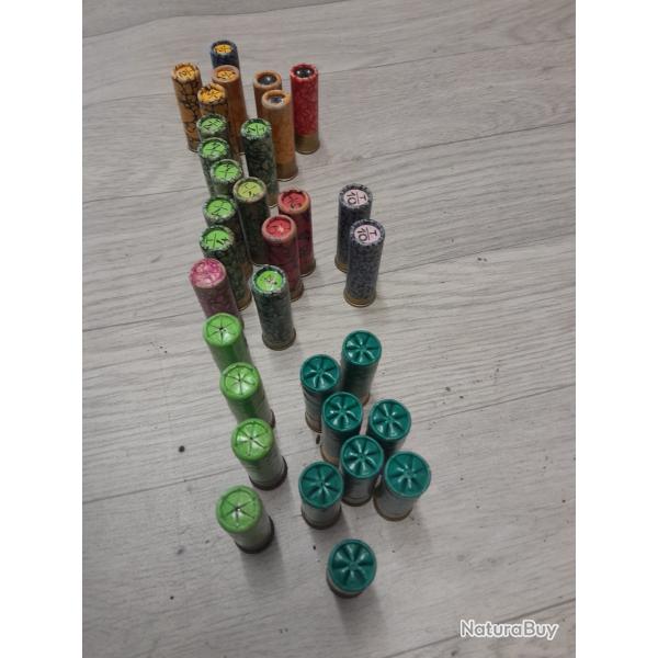 Cartouches manufrance cal 16