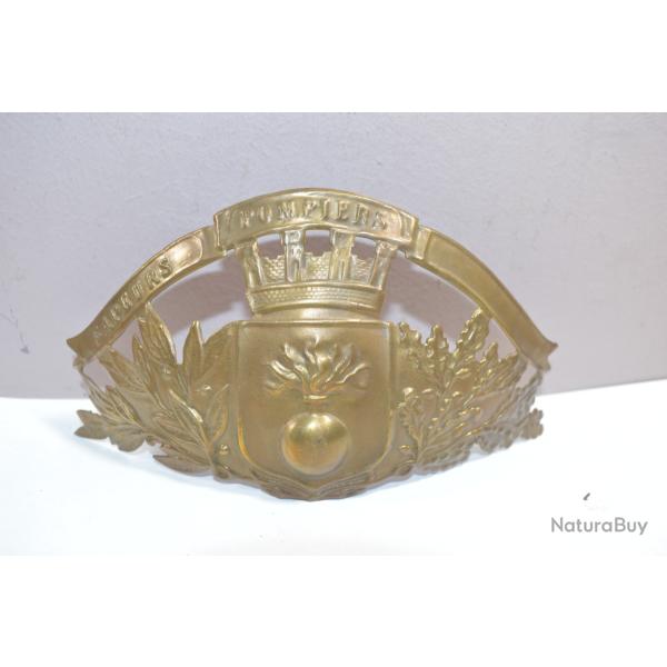 PLAQUE DE CASQUE DE SAPEURS-POMPIERS , type 1893, (24)