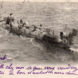 CPA -Marine Guerre- Torpilleur Vedette  - N&deg;3848
