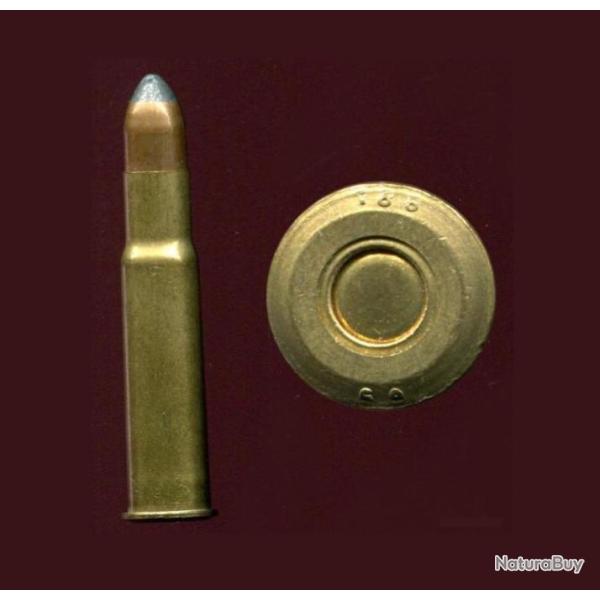 9.3 x 53 R URSS - balle cuivre pointe plomb - marquage en relief = 188 69