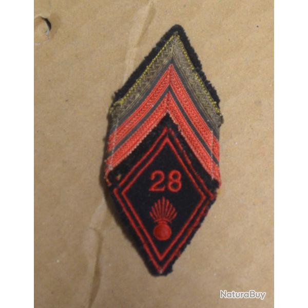 Grade de brigadier chef ou caporal chef