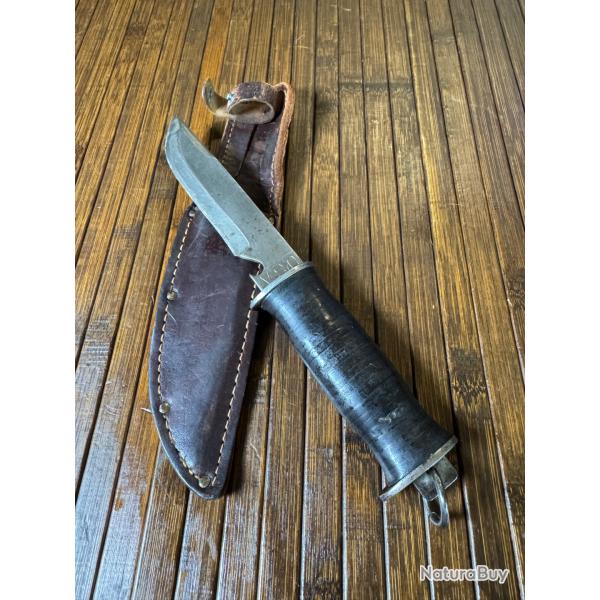 PAS COURANT POIGNARD DE COMBAT U.S E.G.W  WATERMAN  KNIFE PREMIER MOD�LE WW2 39-45