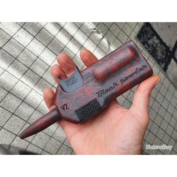 Poire � poudre noire volum�trique