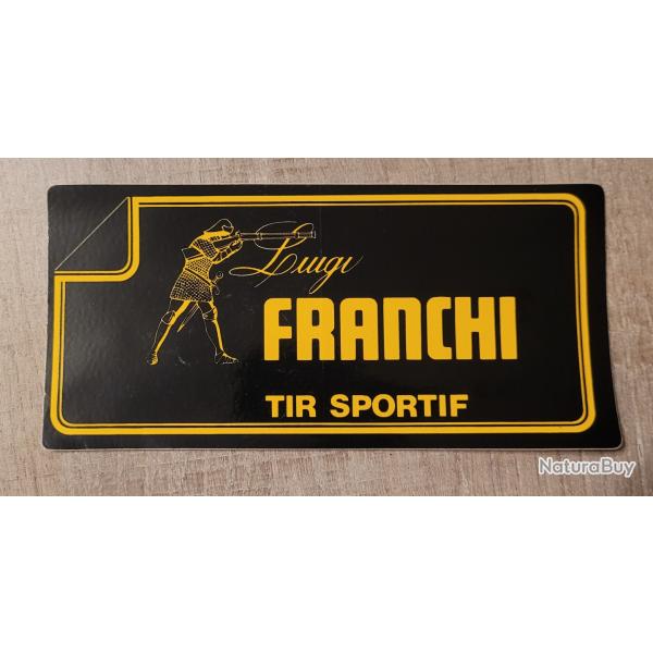 Autocollant chasse , armes , tir ,ball-trap , Franchi