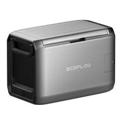 Ecoflow glacier classic - glaci&egrave;re &eacute;lectrique 45 l, double zone, batterie amovible