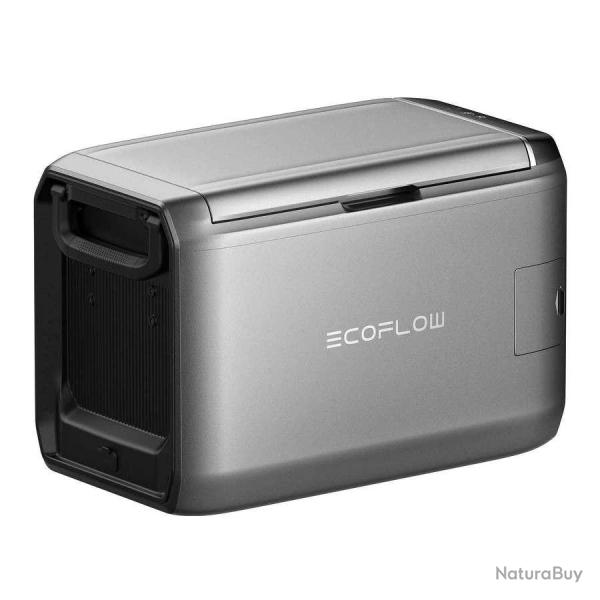 Ecoflow glacier classic - glaci�re �lectrique 45 l, double zone, batterie amovible