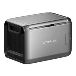 Ecoflow glacier classic - glaci&egrave;re &eacute;lectrique 55 l, double zone, batterie amovible