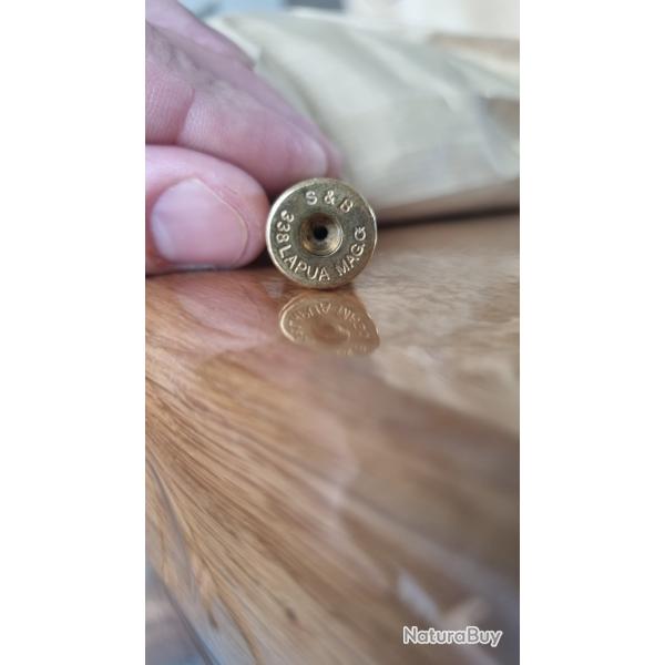 50 Etuis 338 Lapua magnum (SB) D�samorc�s nettoy�s