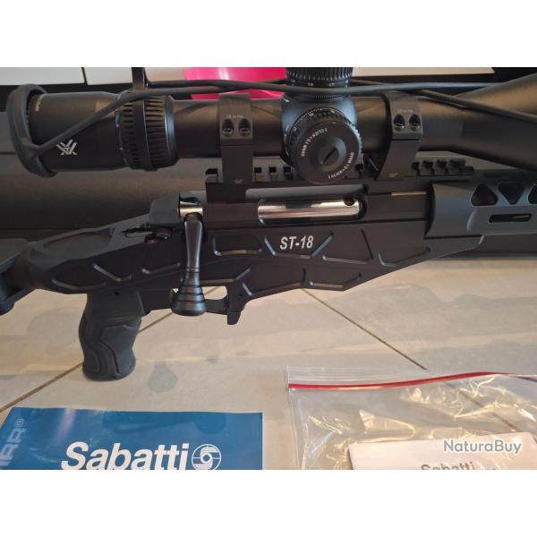 Sabatti st18 avec lunette vortex venom 5-25x56