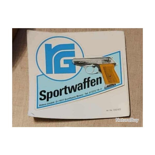 Autocollant tir, Dfense  , airsoft, revolver, sportwaffen