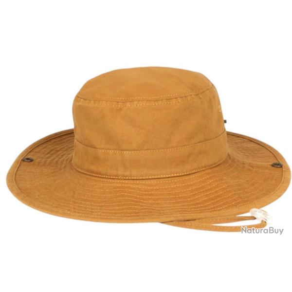 Bob Safari Camel Ficelle Homme Femme - Chapeau Bob Large Coton Denim Taille unique Jaune