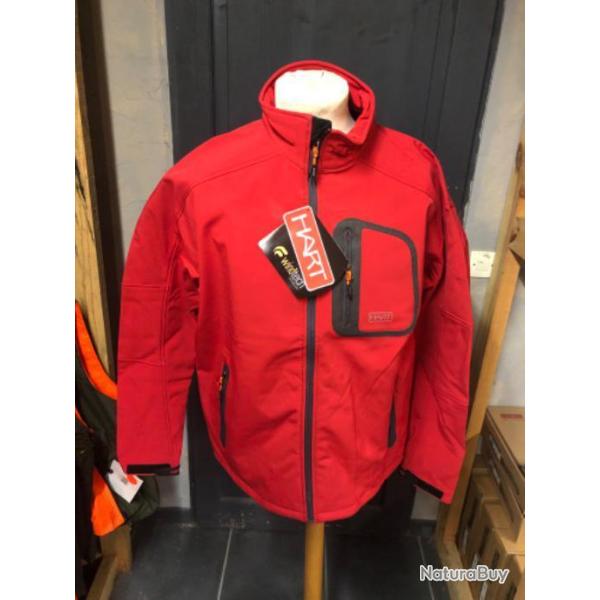 HANGAR33 SOFTSHELL HART �DITION RED TAILLE M ANCIENNE COLLECTION